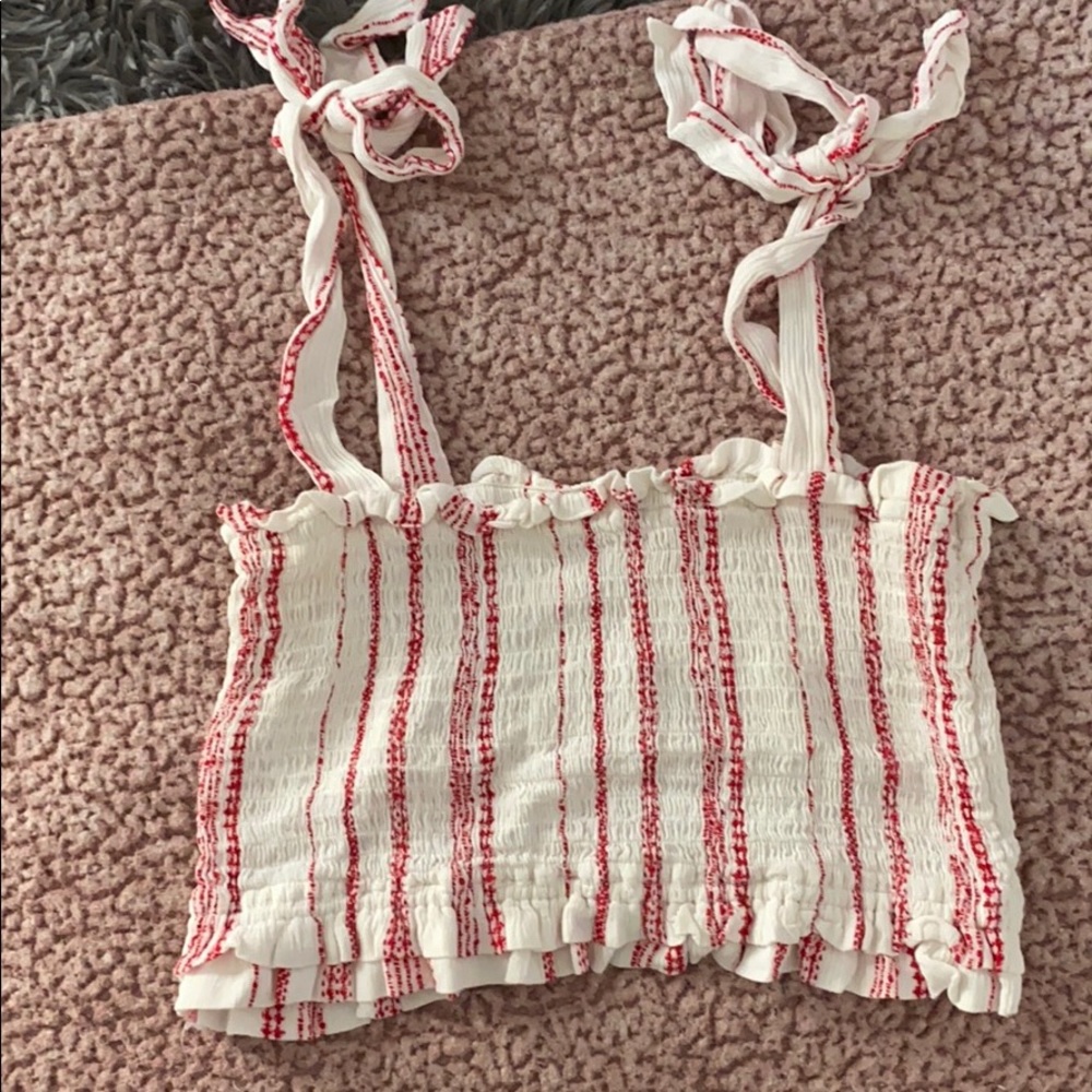 Isabellas Cabinet Striped Tank Top